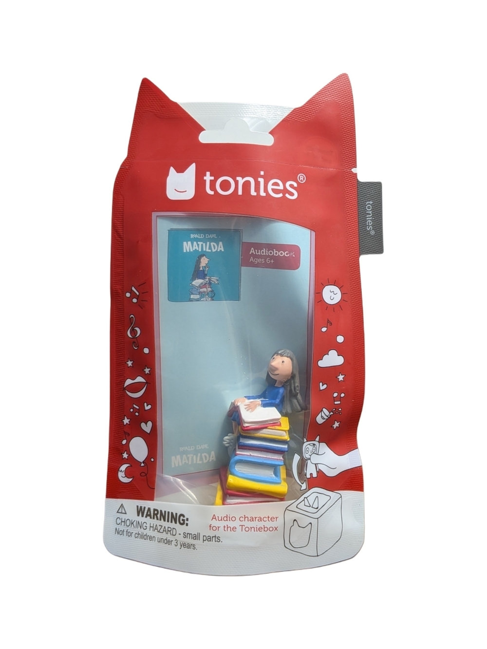 Tonies Matilda Audiobook Character Figure - Red Packaging